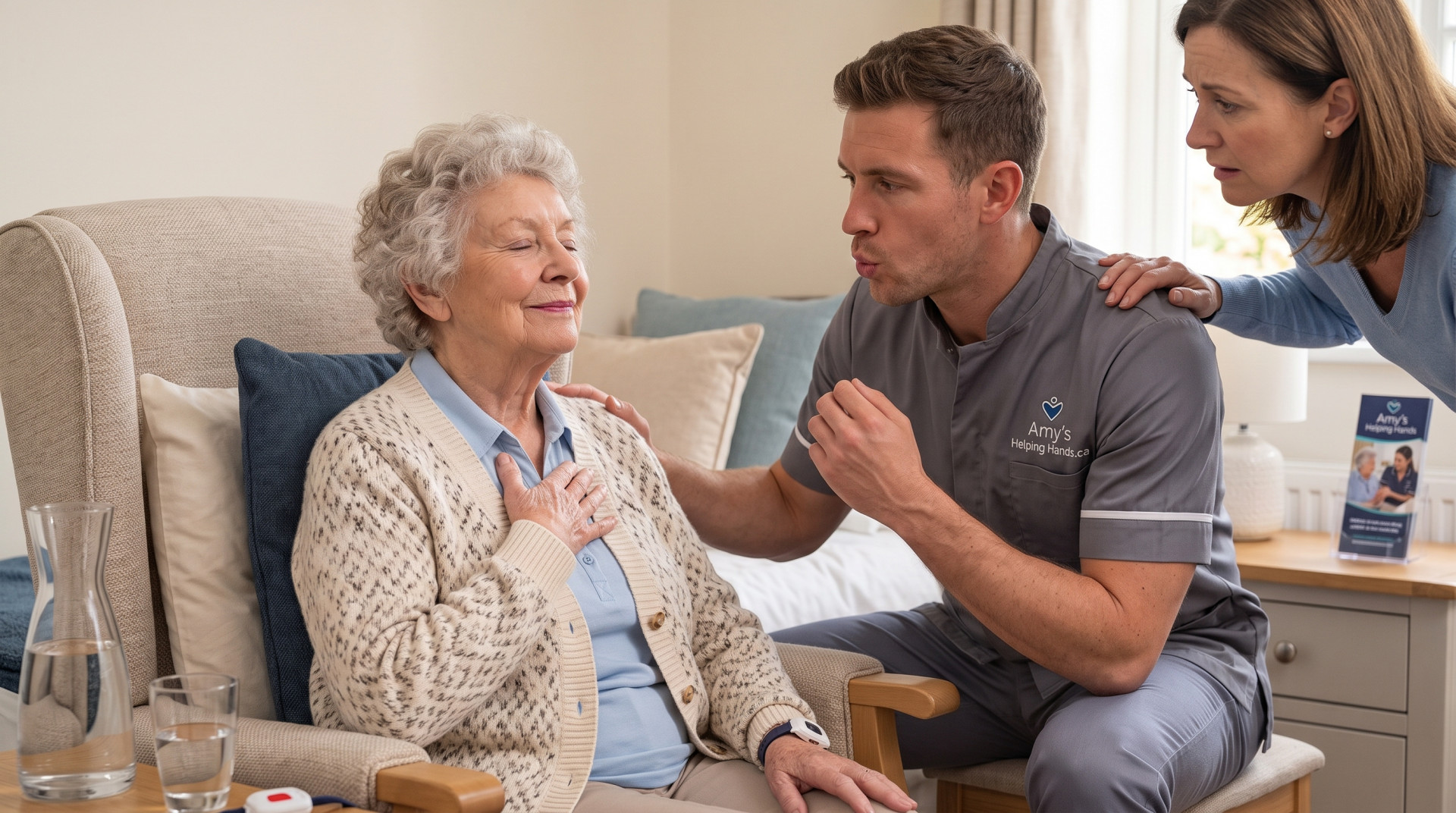 Easing the Panic: How to Support a Senior Struggling with Shortness of Breath